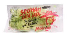 Molreng Seuhah Lata Lata Kemasan Reguler Size 25 Gram Varian Rasa Cabai Ijo
