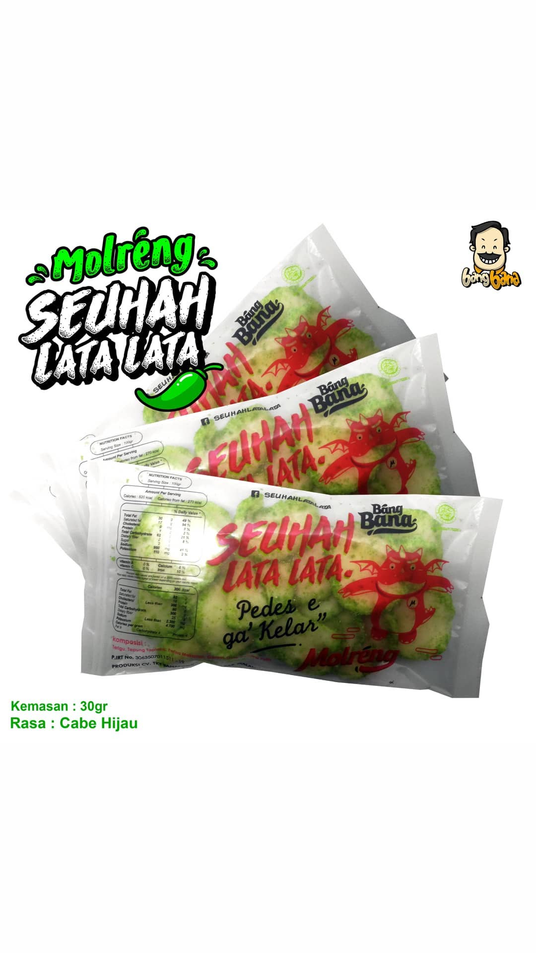 Molreng Seuhah Lata Lata Varian Rasa Cabe Ijo 2 3