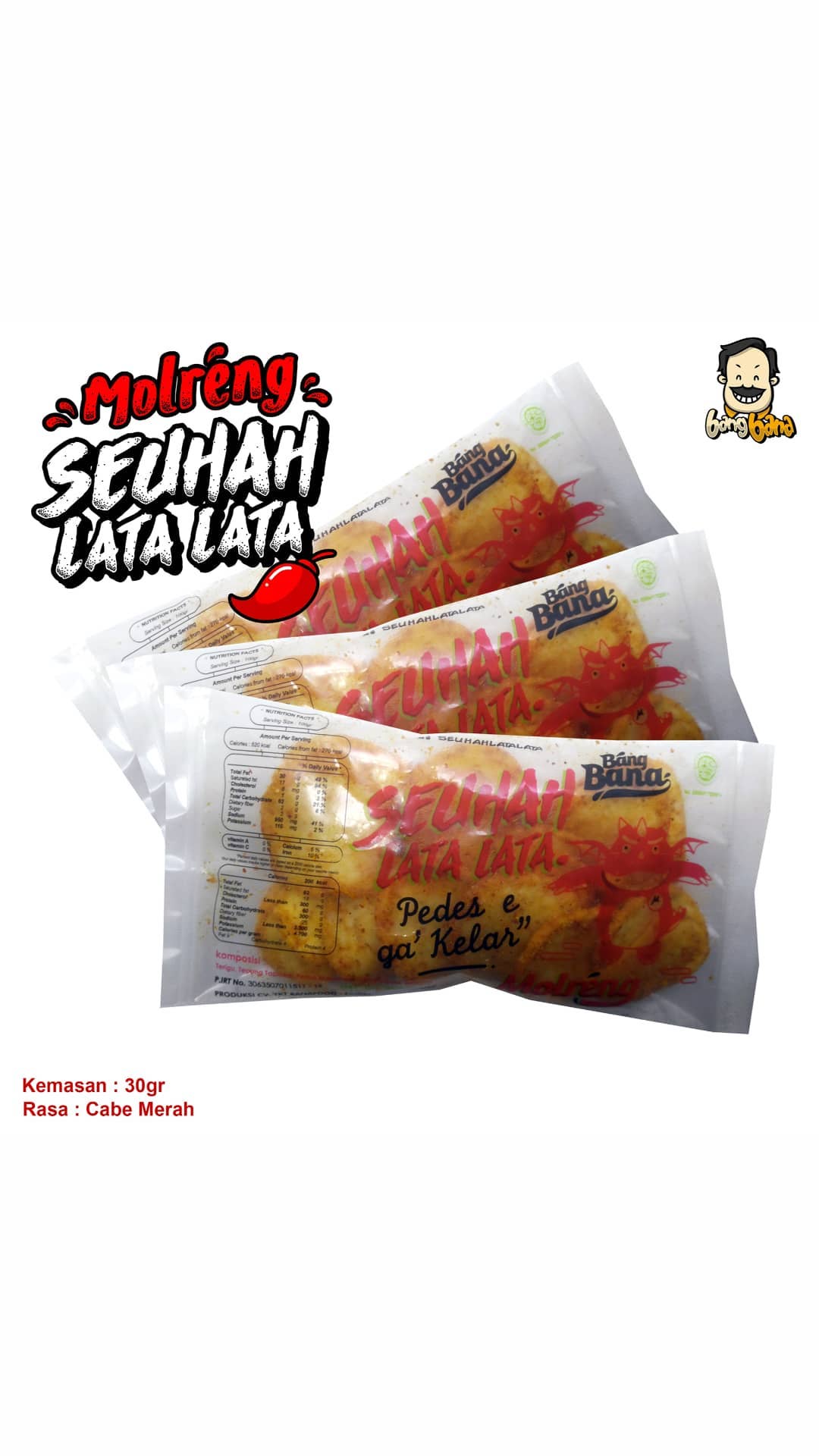 Molreng Seuhah Lata Lata Varian Rasa Cabe Merah 3