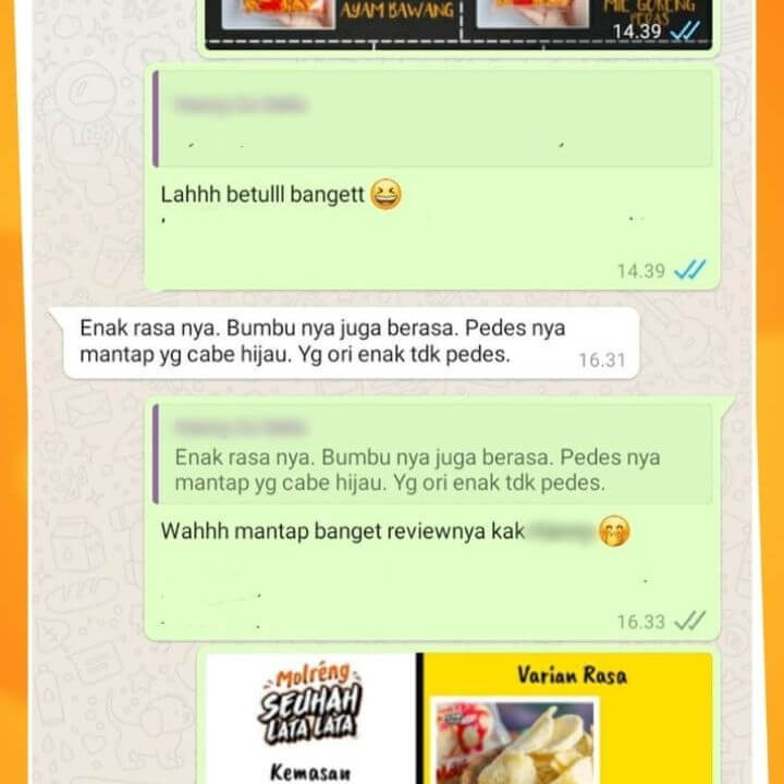 Testimoni Molreng SEUHAH LATA LATA 11