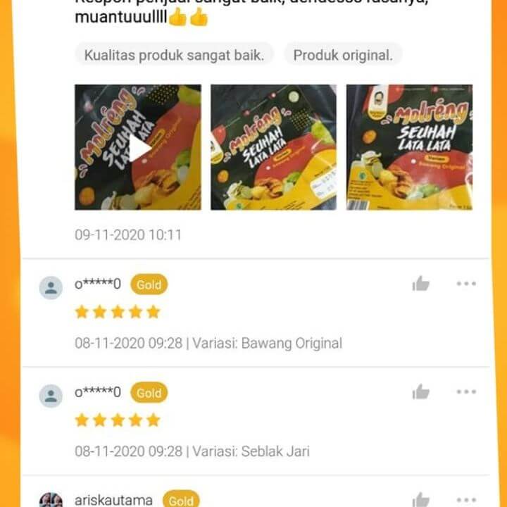 Testimoni Molreng SEUHAH LATA LATA 13