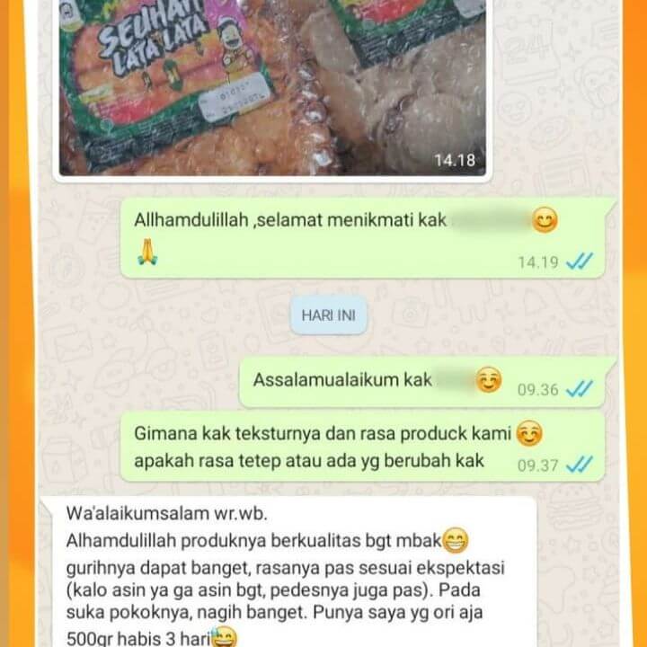 Testimoni Molreng SEUHAH LATA LATA 15